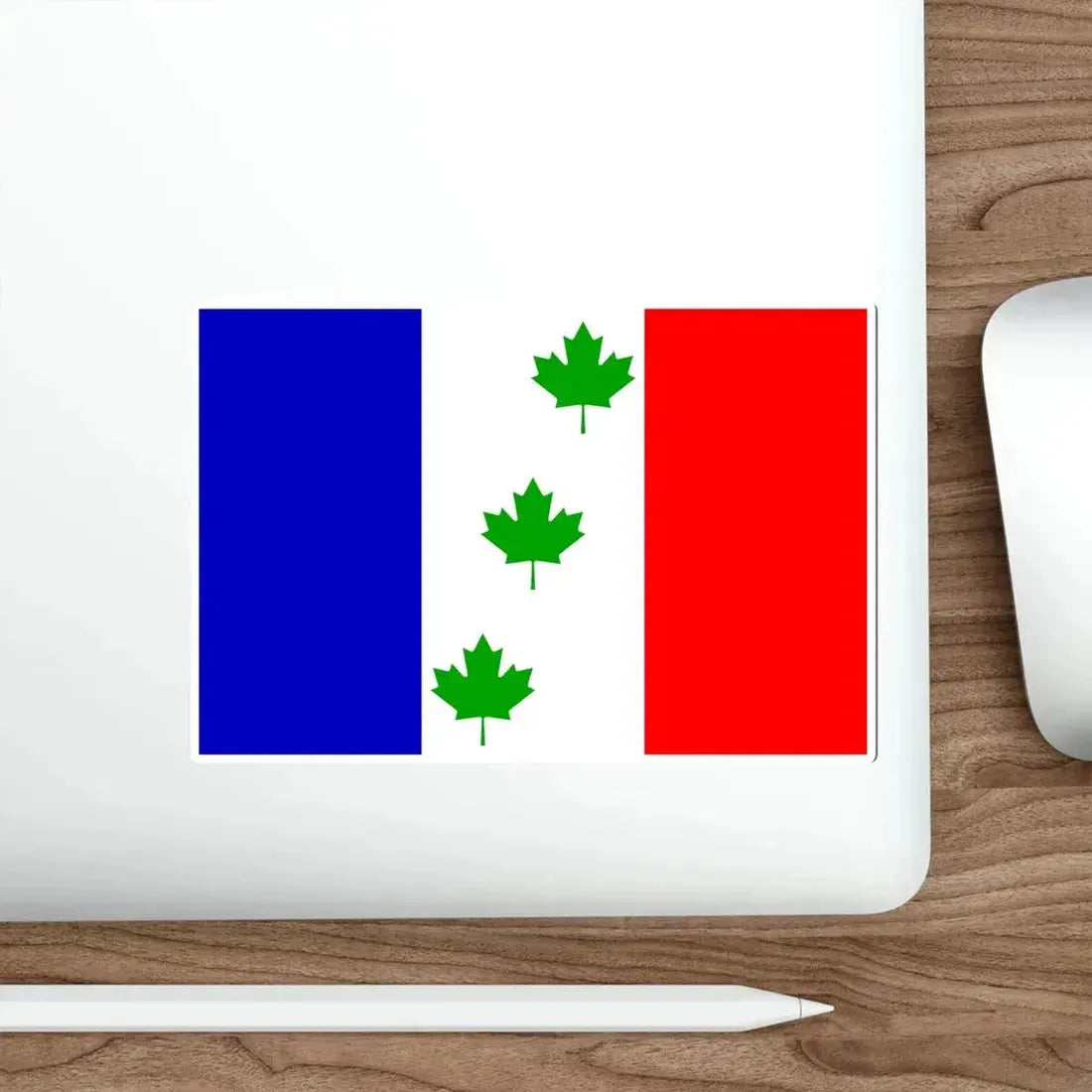 Flag of Saint Éphrem de Beauce Quebec Canada STICKER Vinyl Die-Cut Decal - The Sticker Space