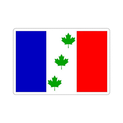 Flag of Saint Éphrem de Beauce Quebec Canada STICKER Vinyl Die-Cut Decal - The Sticker Space