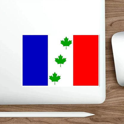 Flag of Saint Éphrem de Beauce Quebec Canada STICKER Vinyl Die-Cut Decal - The Sticker Space
