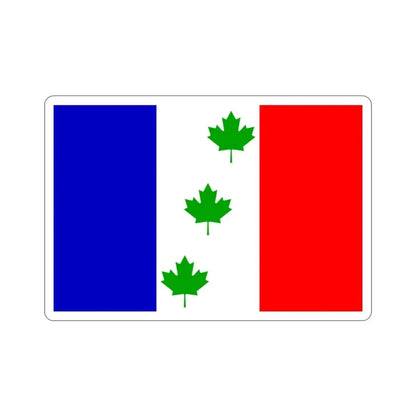 Flag of Saint Éphrem de Beauce Quebec Canada STICKER Vinyl Die-Cut Decal - The Sticker Space