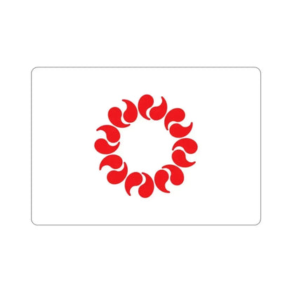 Flag of Saitama Prefecture Japan STICKER Vinyl Die-Cut Decal 2 Inch - The Sticker Space