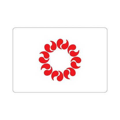 Flag of Saitama Prefecture Japan STICKER Vinyl Die-Cut Decal 5 Inch - The Sticker Space