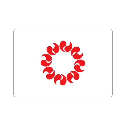 Flag of Saitama Prefecture Japan STICKER Vinyl Die-Cut Decal 6 Inch - The Sticker Space