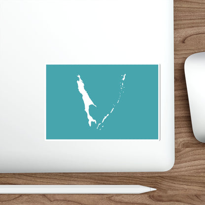 Flag of Sakhalin Oblast Russia STICKER Vinyl Die-Cut Decal-The Sticker Space