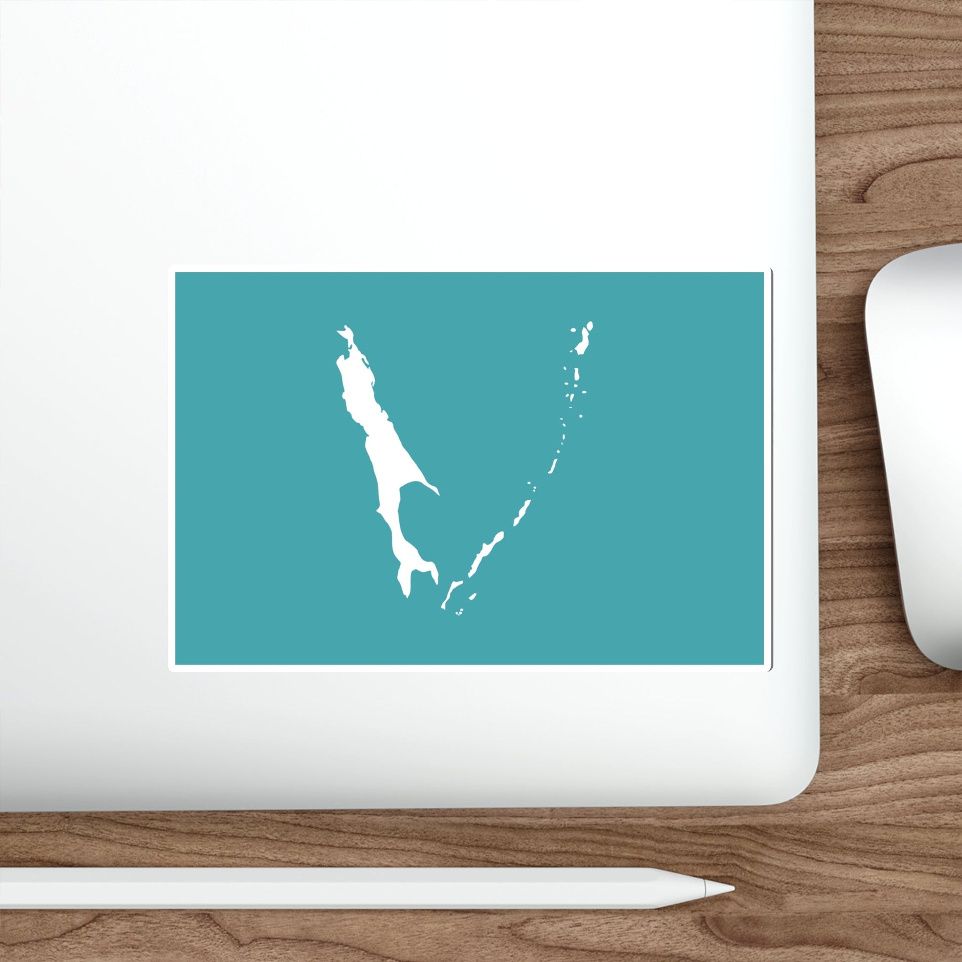 Flag of Sakhalin Oblast Russia STICKER Vinyl Die-Cut Decal-The Sticker Space