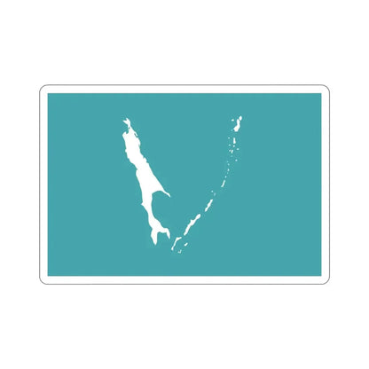 Flag of Sakhalin Oblast Russia STICKER Vinyl Die-Cut Decal - The Sticker Space