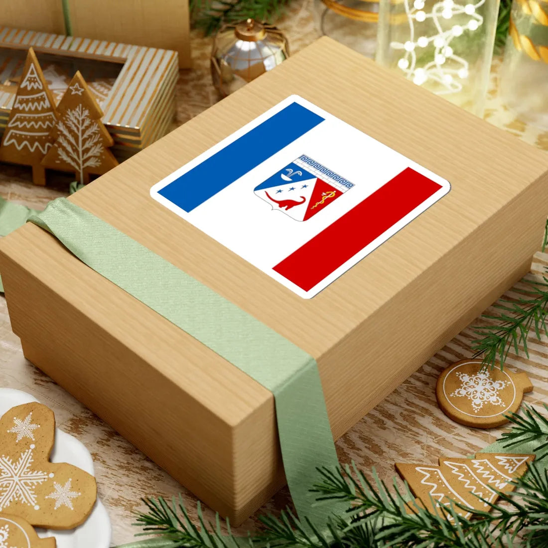 Flag of Saky Crimea Ukraine (Ukraine) STICKER Vinyl Kiss-Cut Decal - The Sticker Space