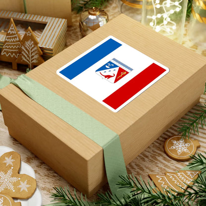 Flag of Saky Crimea Ukraine (Ukraine) STICKER Vinyl Kiss-Cut Decal - The Sticker Space