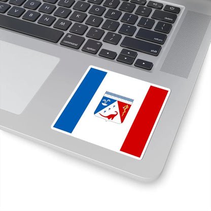 Flag of Saky Crimea Ukraine (Ukraine) STICKER Vinyl Kiss-Cut Decal - The Sticker Space