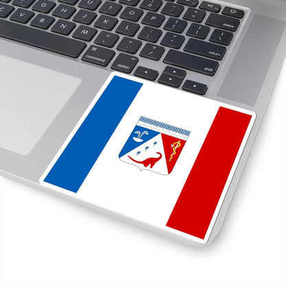 Flag of Saky Crimea Ukraine (Ukraine) STICKER Vinyl Kiss-Cut Decal - The Sticker Space