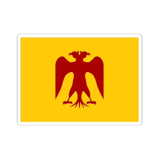 Flag of Saladin (Egypt) STICKER Vinyl Kiss-Cut Decal 2 Inch White - The Sticker Space