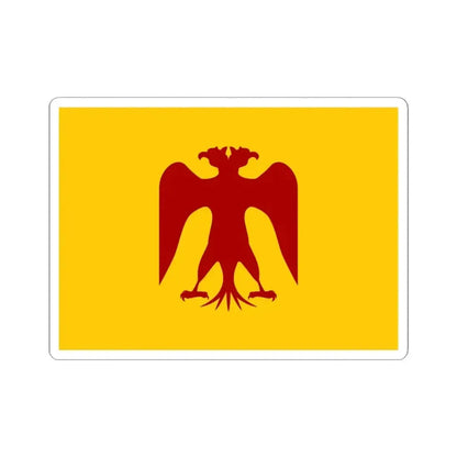 Flag of Saladin (Egypt) STICKER Vinyl Kiss-Cut Decal 3 Inch White - The Sticker Space