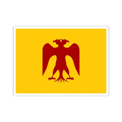 Flag of Saladin (Egypt) STICKER Vinyl Kiss-Cut Decal 4 Inch White - The Sticker Space