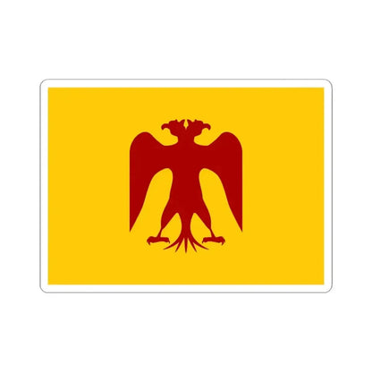 Flag of Saladin (Egypt) STICKER Vinyl Kiss-Cut Decal 6 Inch White - The Sticker Space