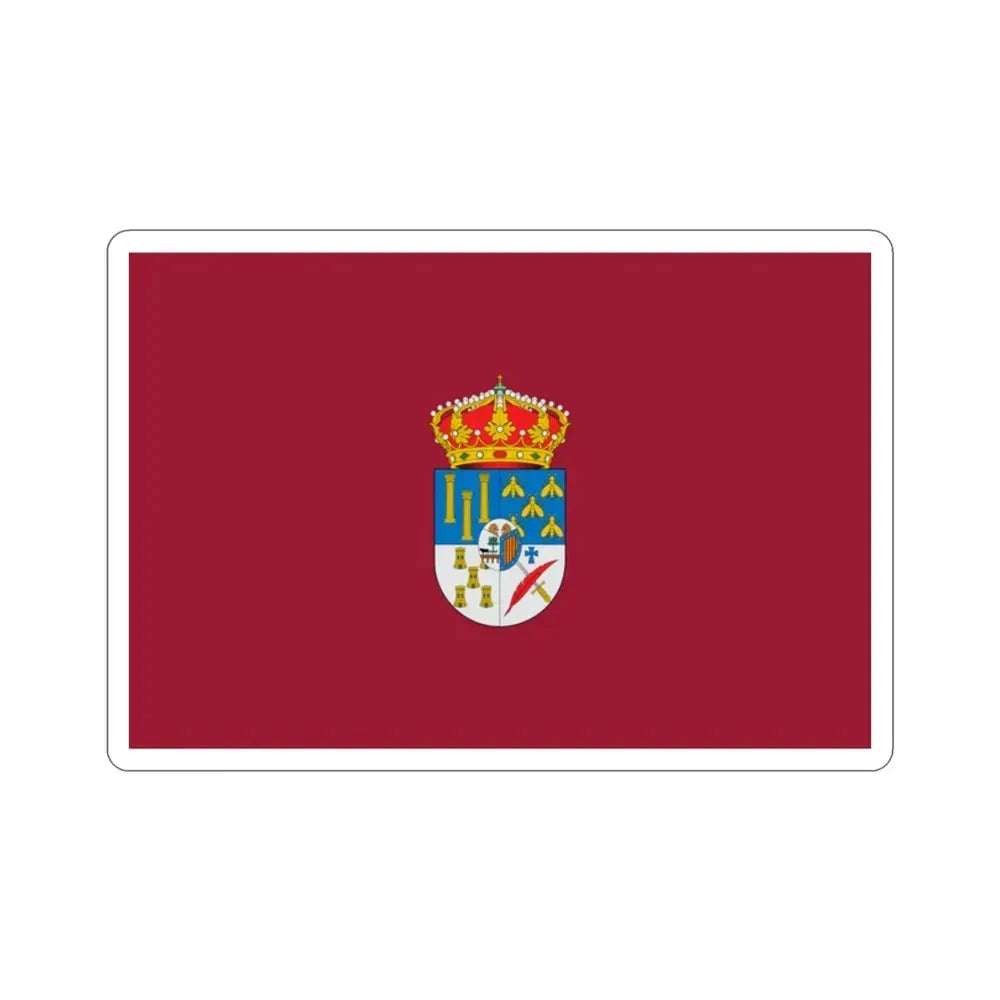 Flag of Salamanca Spain STICKER Vinyl Die-Cut Decal 2 Inch - The Sticker Space
