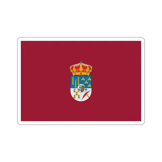 Flag of Salamanca Spain STICKER Vinyl Die-Cut Decal 4 Inch - The Sticker Space
