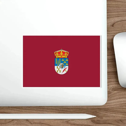 Flag of Salamanca Spain STICKER Vinyl Die-Cut Decal - The Sticker Space