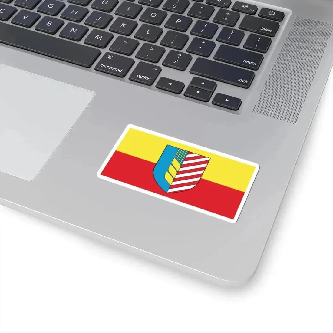 Flag of Salihorsk (Belarus) STICKER Vinyl Kiss-Cut Decal - The Sticker Space