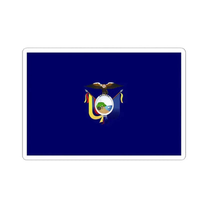 Flag of Salinas Ecuador (Ecuador) STICKER Vinyl Kiss-Cut Decal 2 Inch White - The Sticker Space