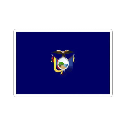 Flag of Salinas Ecuador (Ecuador) STICKER Vinyl Kiss-Cut Decal 6 Inch White - The Sticker Space