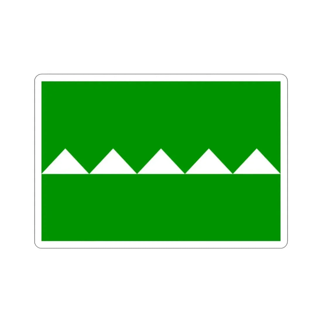 Flag of Salinas Puerto Rico STICKER Vinyl Die-Cut Decal - The Sticker Space