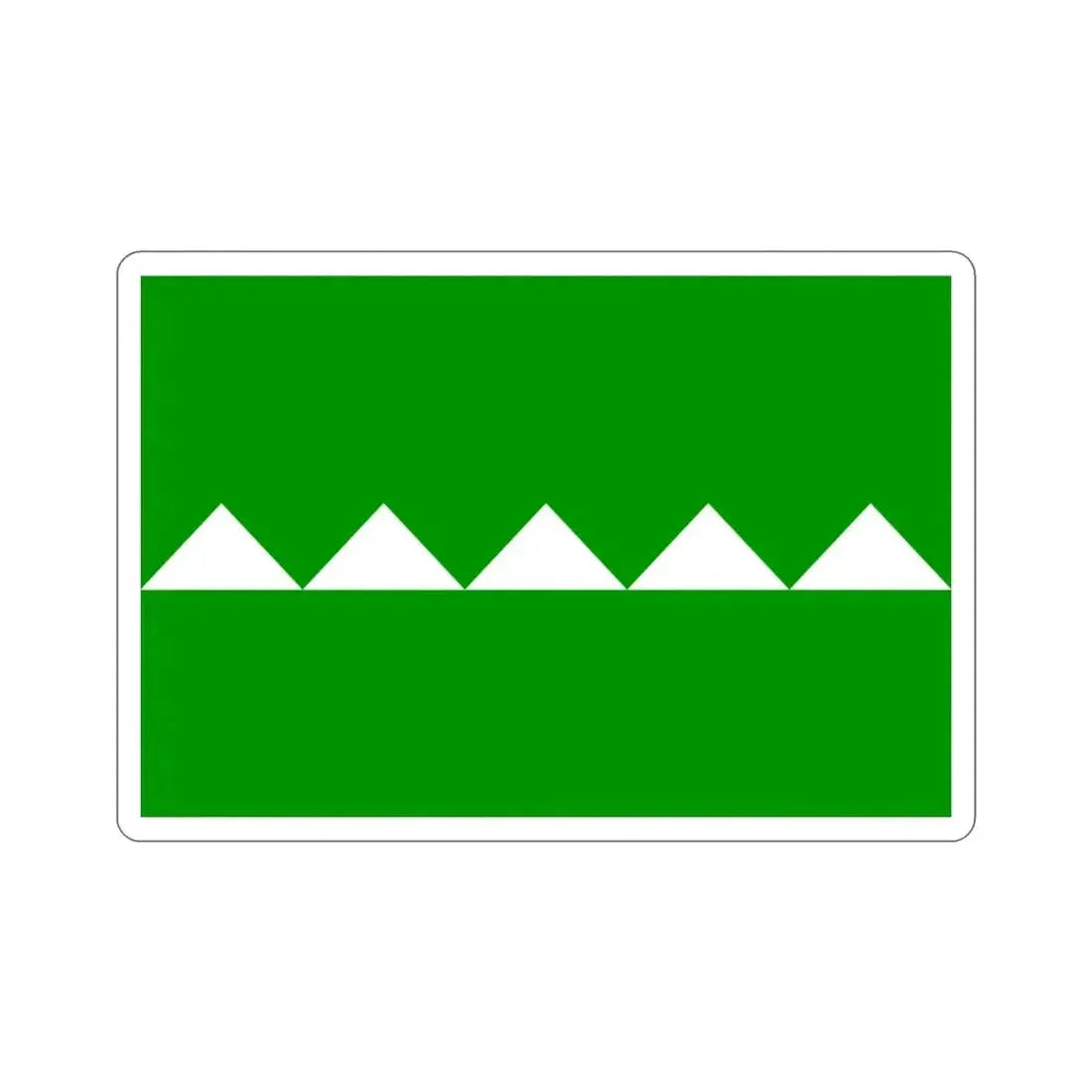 Flag of Salinas Puerto Rico STICKER Vinyl Die-Cut Decal - The Sticker Space