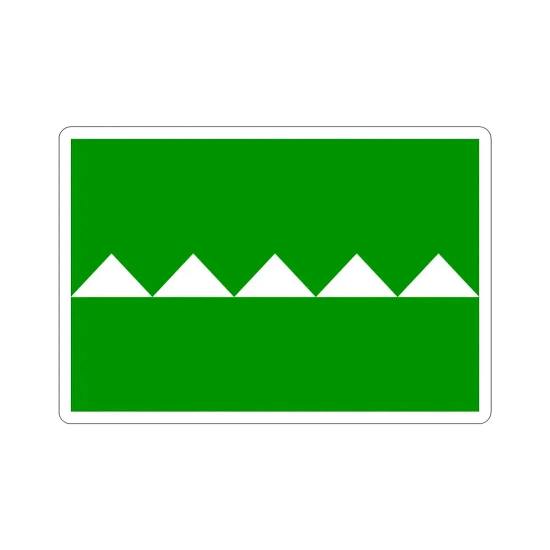 Flag of Salinas Puerto Rico STICKER Vinyl Die-Cut Decal - The Sticker Space