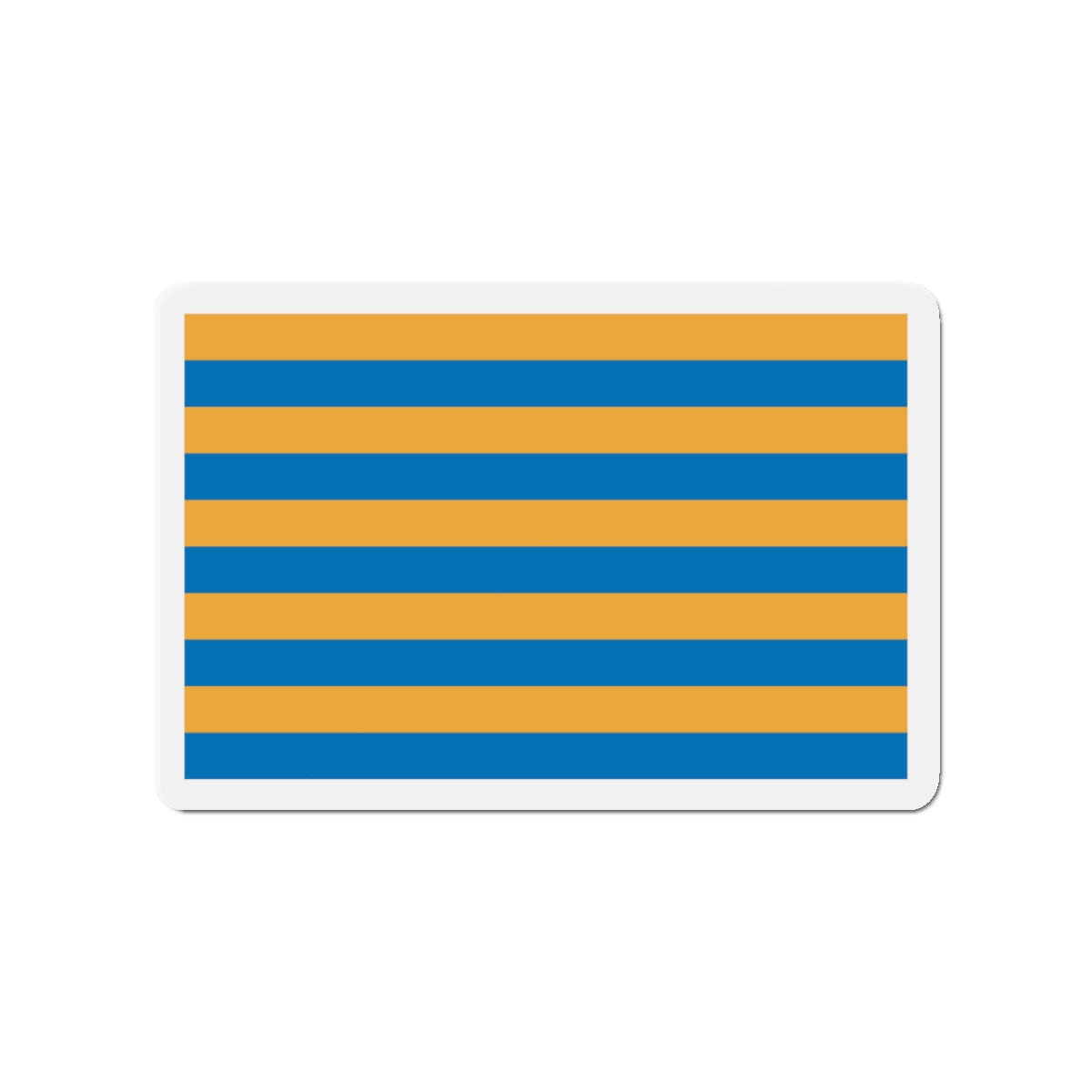 Flag of Salisbury Maryland - Die-Cut Magnet-3" x 3"-The Sticker Space