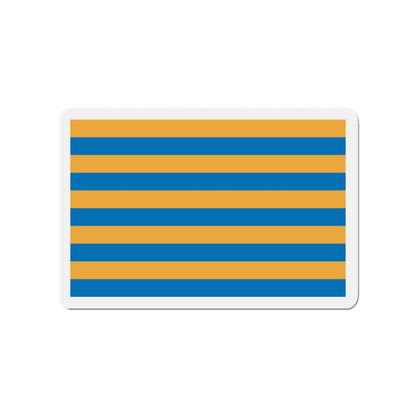 Flag of Salisbury Maryland - Die-Cut Magnet-3" x 3"-The Sticker Space