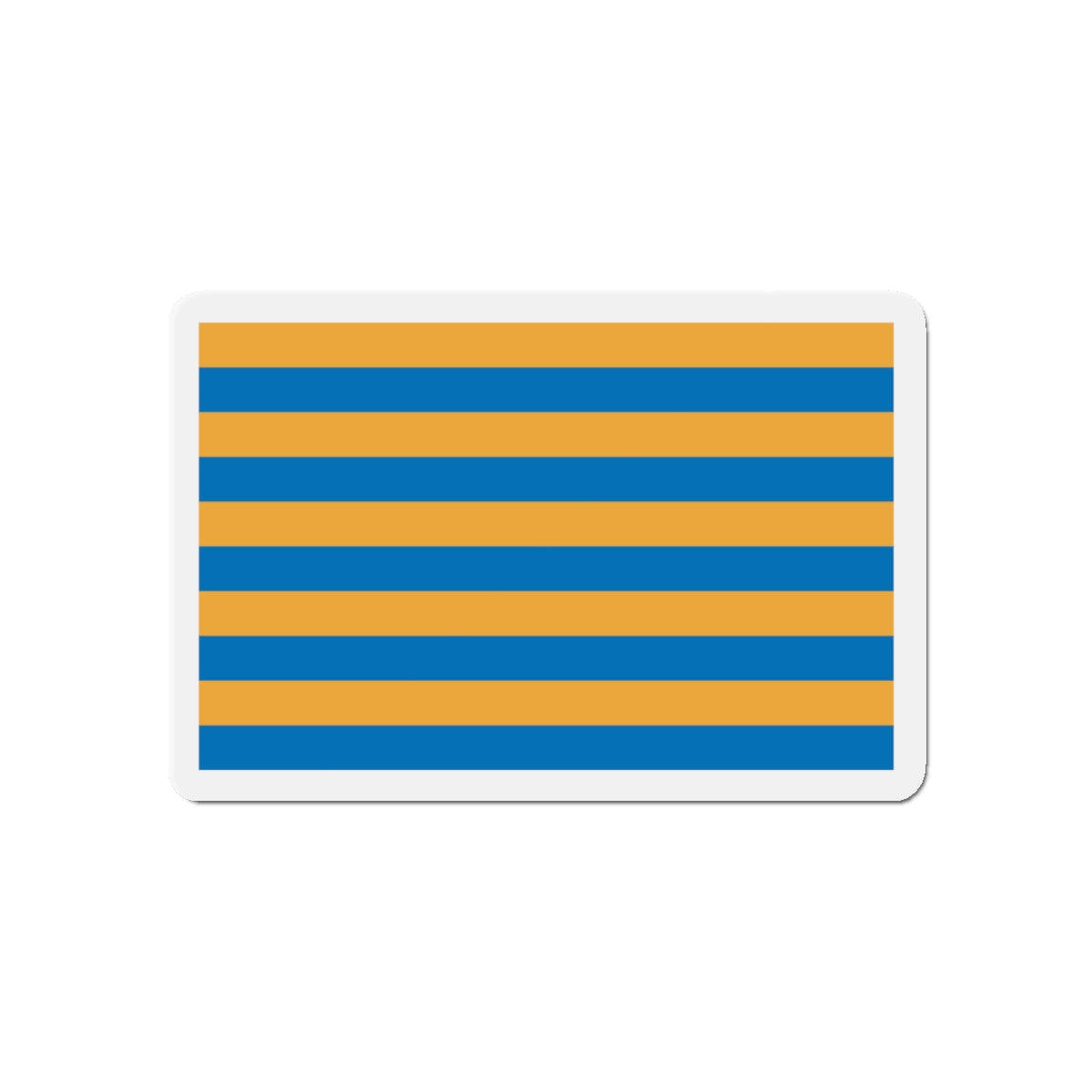 Flag of Salisbury Maryland - Die-Cut Magnet-5" x 5"-The Sticker Space