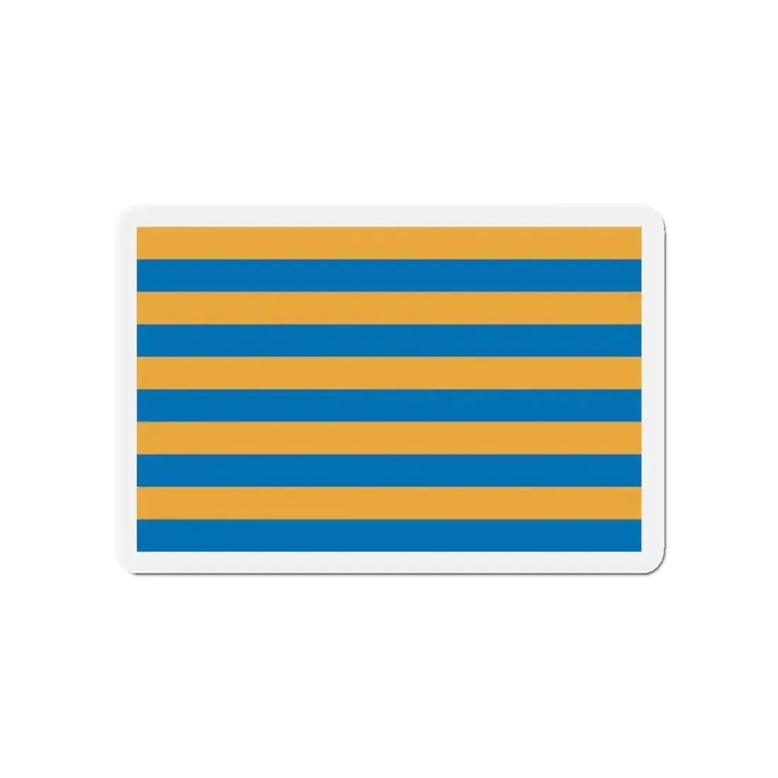 Flag of Salisbury Maryland - Refrigerator Magnet 4 Inch - The Sticker Space