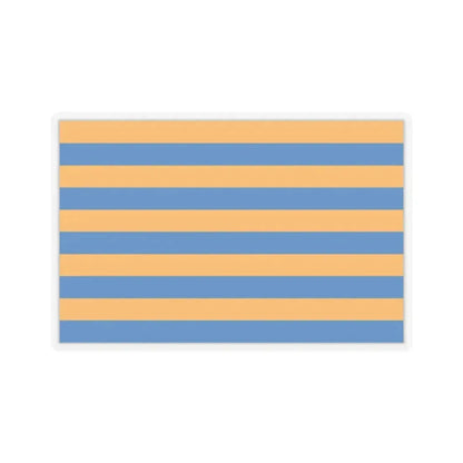 Flag of Salisbury, Maryland - STICKER Vinyl Kiss-Cut Decal 2 Inch Transparent - The Sticker Space