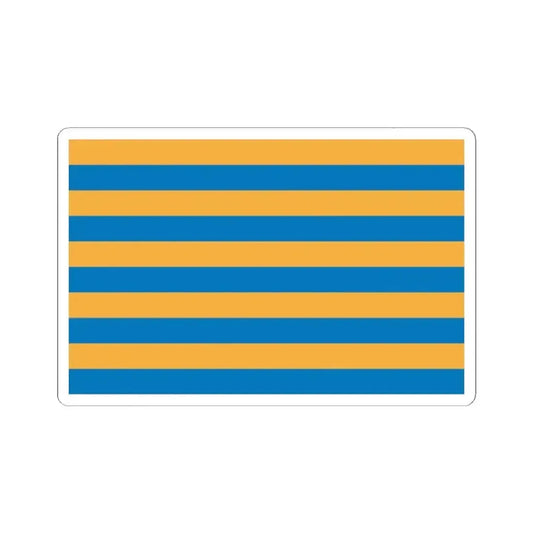 Flag of Salisbury, Maryland - STICKER Vinyl Kiss-Cut Decal 2 Inch White - The Sticker Space