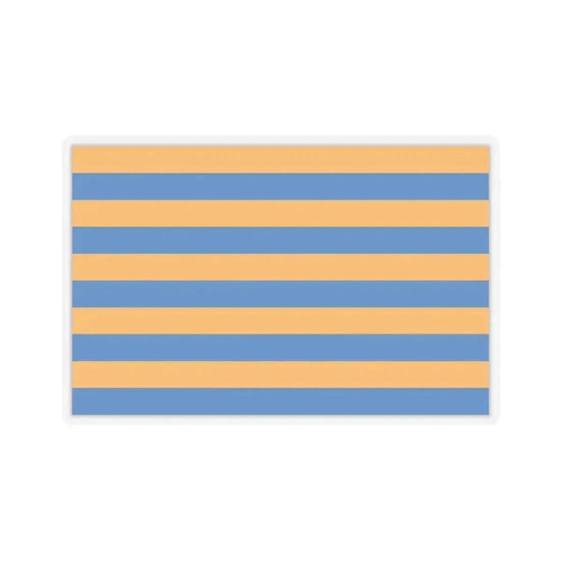 Flag of Salisbury, Maryland - STICKER Vinyl Kiss-Cut Decal 3 Inch Transparent - The Sticker Space