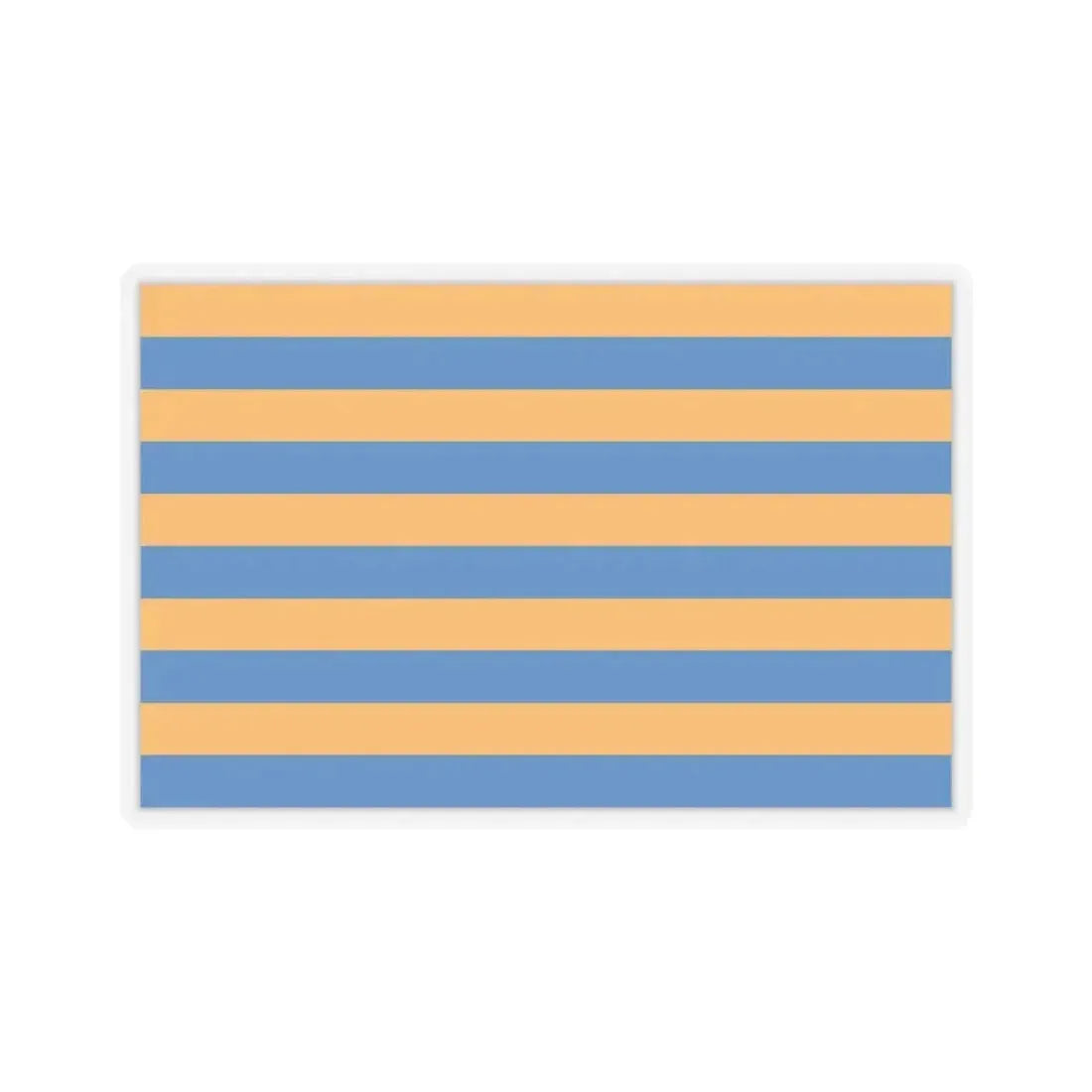 Flag of Salisbury, Maryland - STICKER Vinyl Kiss-Cut Decal 4 Inch Transparent - The Sticker Space