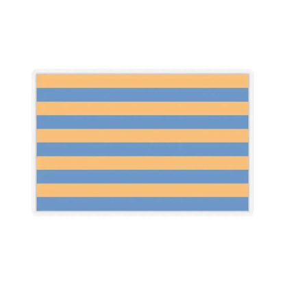 Flag of Salisbury, Maryland - STICKER Vinyl Kiss-Cut Decal 4 Inch Transparent - The Sticker Space