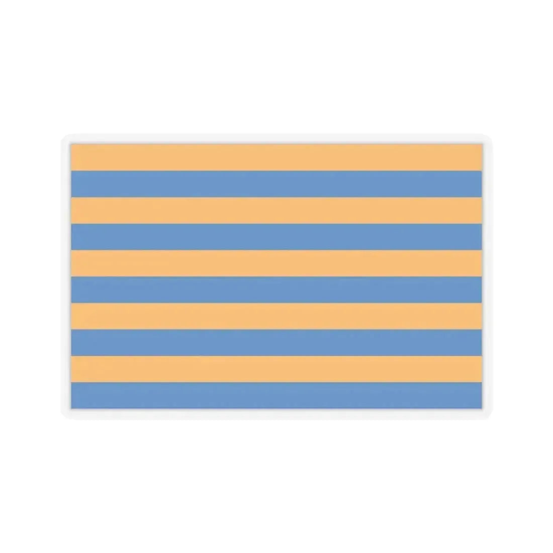 Flag of Salisbury, Maryland - STICKER Vinyl Kiss-Cut Decal 6 Inch Transparent - The Sticker Space