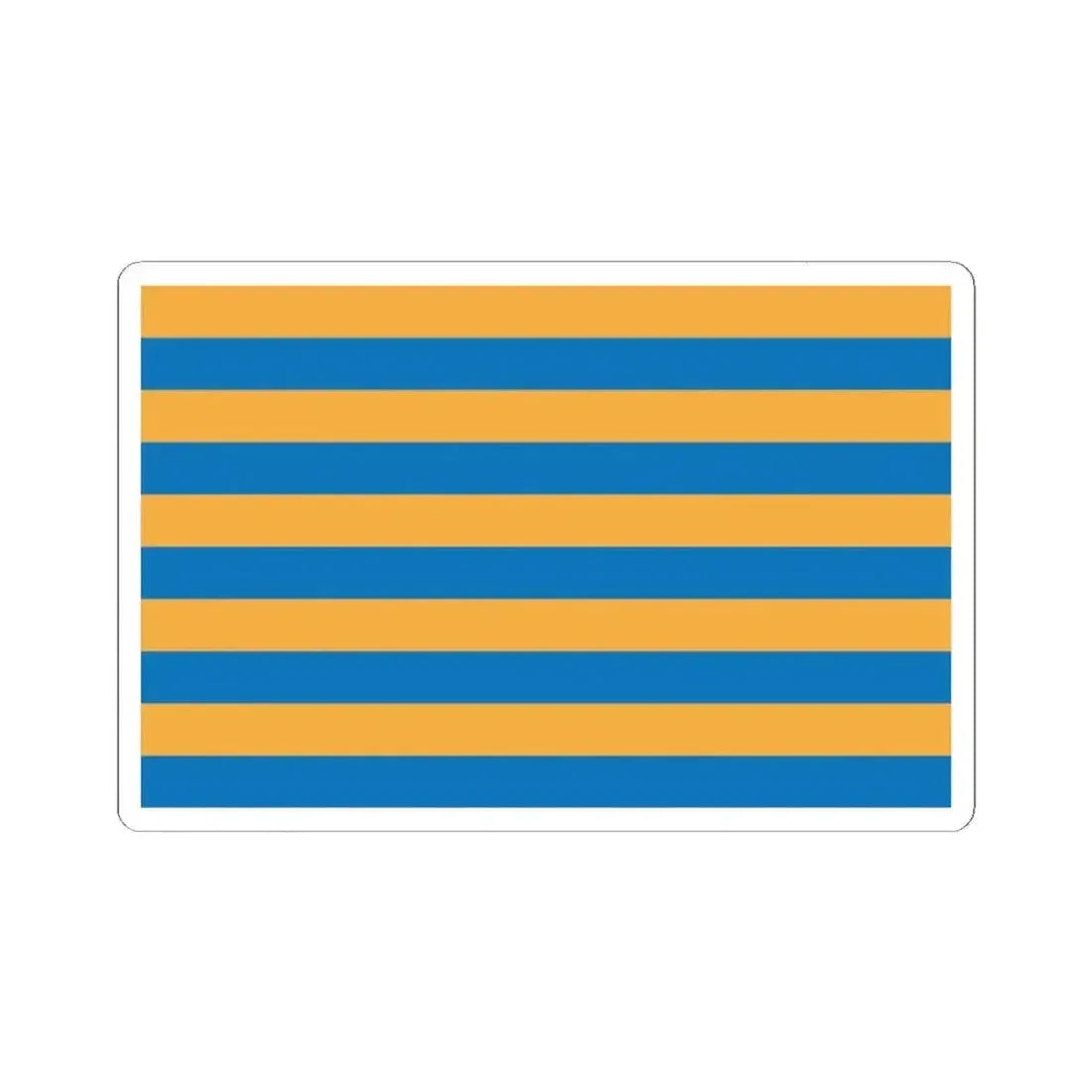 Flag of Salisbury Maryland (United States) STICKER Vinyl Kiss-Cut Decal 2 Inch White - The Sticker Space