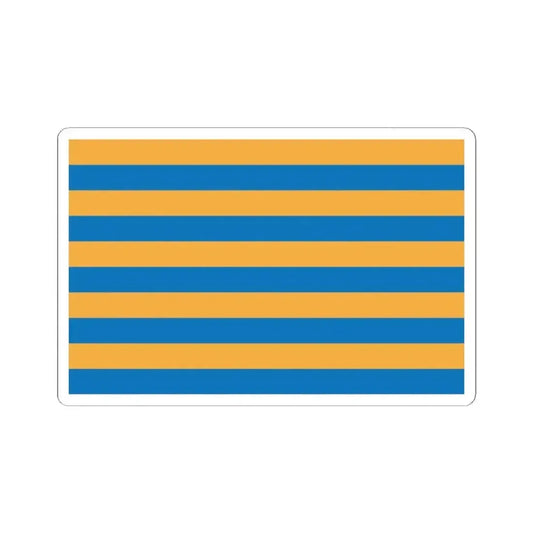 Flag of Salisbury Maryland (United States) STICKER Vinyl Kiss-Cut Decal 2 Inch White - The Sticker Space