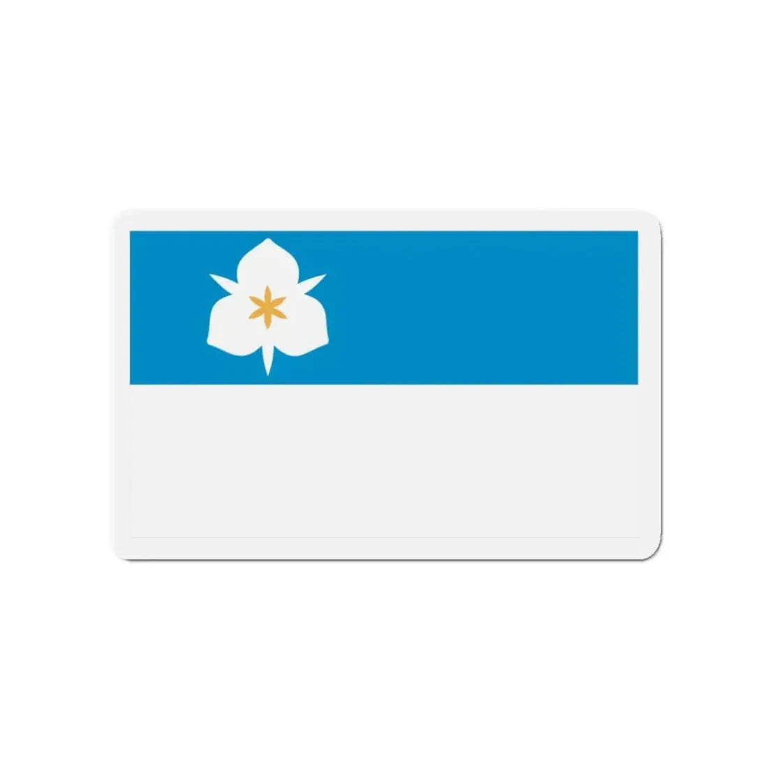 Flag of Salt Lake City - Refrigerator Magnet 3 Inch - The Sticker Space