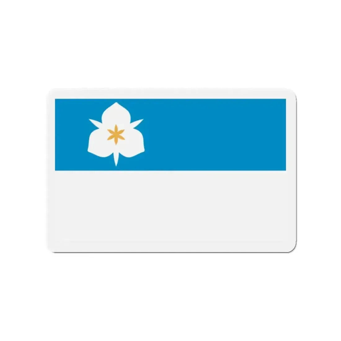 Flag of Salt Lake City - Refrigerator Magnet - The Sticker Space