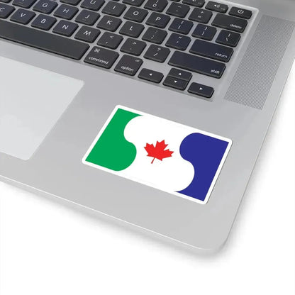 Flag of Salt Spring Island (Canada) STICKER Vinyl Kiss-Cut Decal - The Sticker Space