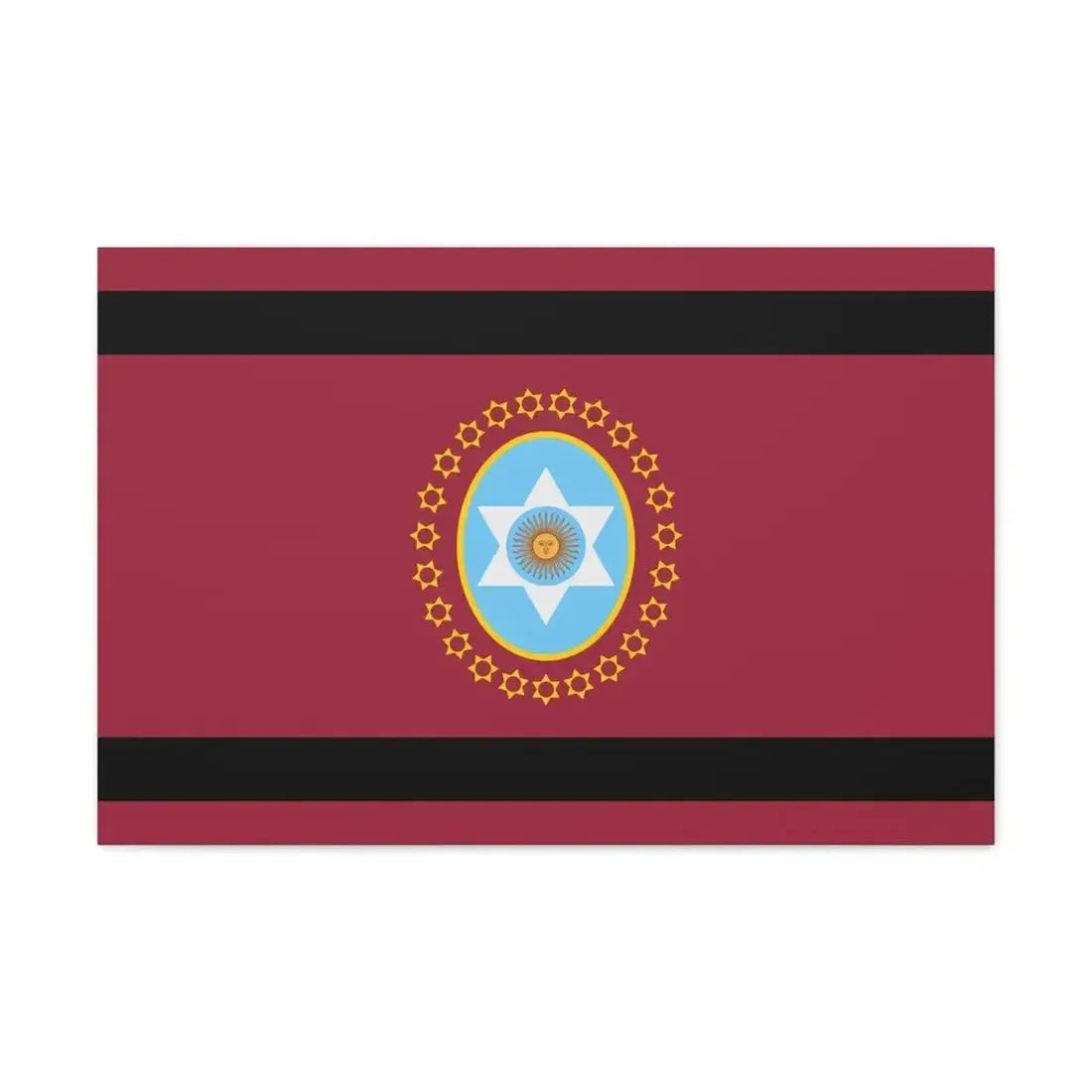Flag of Salta Province Argentina - Canvas Wall Art 30" x 20" 1.25" - The Sticker Space