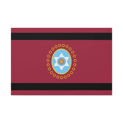 Flag of Salta Province Argentina - Canvas Wall Art 30" x 20" 1.25" - The Sticker Space