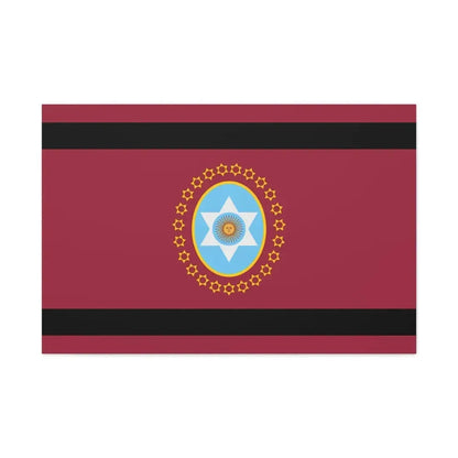 Flag of Salta Province Argentina - Canvas Wall Art 36" x 24" 1.25" - The Sticker Space
