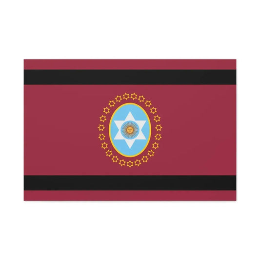 Flag of Salta Province Argentina - Canvas Wall Art 36" x 24" 1.25" - The Sticker Space