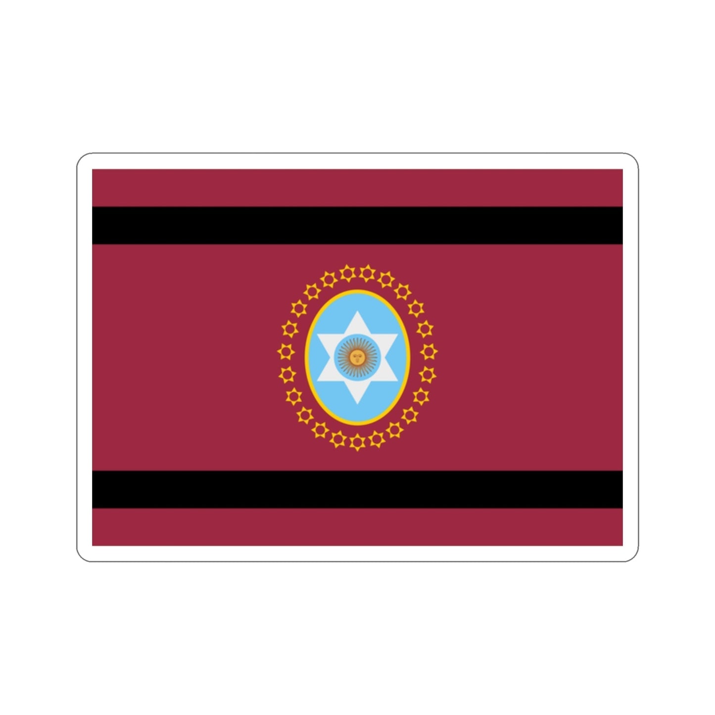 Flag of Salta Province Argentina STICKER Vinyl Die-Cut Decal-2 Inch-The Sticker Space