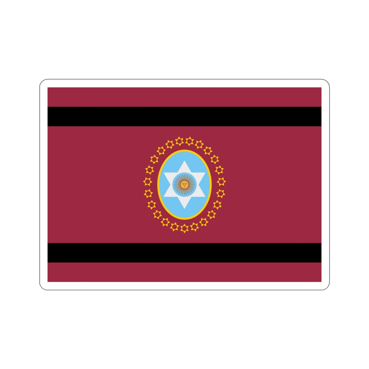 Flag of Salta Province Argentina STICKER Vinyl Die-Cut Decal-3 Inch-The Sticker Space