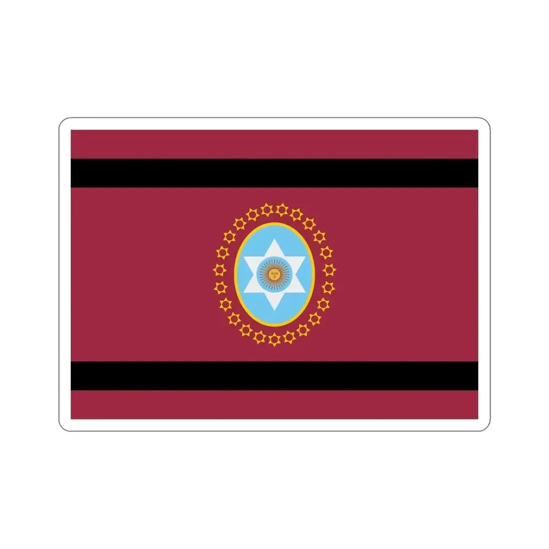 Flag of Salta Province Argentina STICKER Vinyl Die-Cut Decal - The Sticker Space