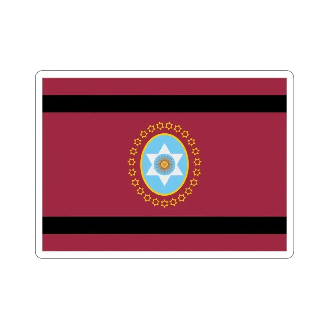 Flag of Salta Province Argentina STICKER Vinyl Die-Cut Decal - The Sticker Space